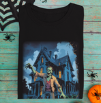 Exclusive Crimson Mansion Zombie T-Shirt