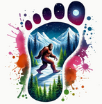 Colorful Bigfoot T-Shirt