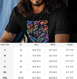Psychedelic Cigar Smoking Skeleton T-Shirt