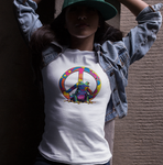 Psychedelic Frog and Peace Sign