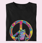 Psychedelic Frog and Peace Sign