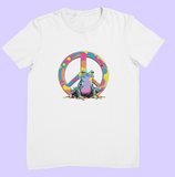 Psychedelic Frog and Peace Sign