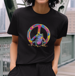 Psychedelic Frog and Peace Sign