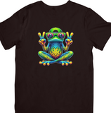 Psychedelic HipHop Peace Frog T-Shirt
