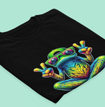 Psychedelic HipHop Peace Frog T-Shirt
