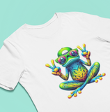 Psychedelic HipHop Peace Frog T-Shirt