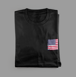 Exclusive 3D Flag & Skull Cube T-Shirt