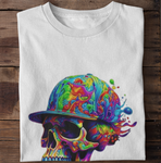 Psychedelic HipHop Skull T-Shirt