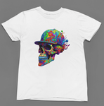 Psychedelic HipHop Skull T-Shirt