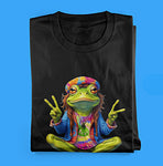 Hippie Frog T-Shirt