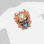 Diabolical Flaming Skull T-Shirt