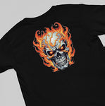 Diabolical Flaming Skull T-Shirt