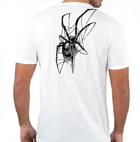 The Creeping Black Widow Spider T-Shirt