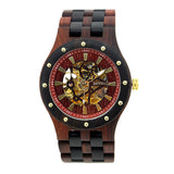 Luxury Bewell Mechanical Wood Watch