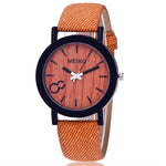 Casual Wooden Quartz Watch