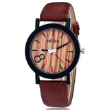 Casual Wooden Quartz Watch