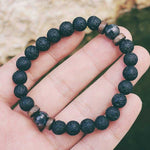 Natural Moonstone Bead Bracelet