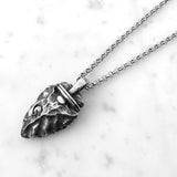 Stainless Steel Arrowhead Necklace