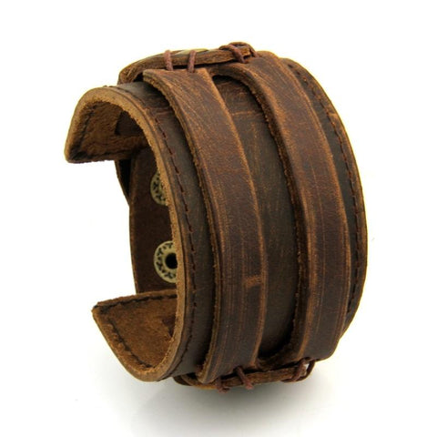 Genuine Leather Cuff