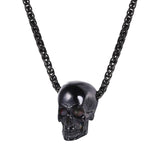 Skull Necklace In Stainless