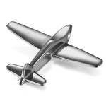 Stainless Steel Airplane Pendant Necklace