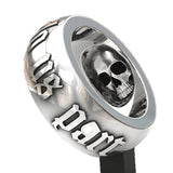 Til Death Recessed Skull Ring