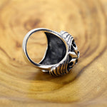 Sterling Silver Death Skull Ring