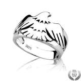 Bald Eagle Ring in Sterling Silver