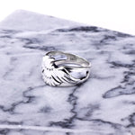 Bald Eagle Ring in Sterling Silver