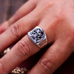 US Army Soldier Ring In Sterling Silver