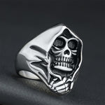 Punk Grim Reaper In Silver