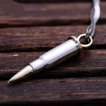 Bullet Pendant In 925 Sterling Silver