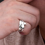 Bald Eagle Ring in Sterling Silver