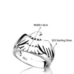 Bald Eagle Ring in Sterling Silver