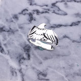 Bald Eagle Ring in Sterling Silver