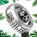 Til Death Recessed Skull Ring